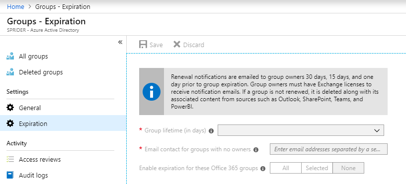 Office 365 Groups And Team Governance